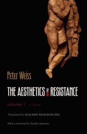 book The Aesthetics of Resistance, Volume 1: A Novel