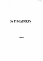 book Os Pensadores - Cartas, Conferências e Outros Escritos - A Filosofia do Não - O Novo Espírito Científico - A Poética do Espaço