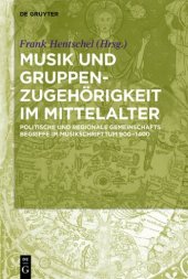 book ‚Nationes‘-Begriffe im mittelalterlichen Musikschrifttum: Politische und regionale Gemeinschaftsnamen in musikbezogenen Quellen, 800-1400