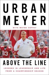 book Above the line: lessons in leadership and life from a championship season