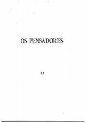 book Os Pensadores - Contingências do Reforço - A epistemologia genética - Sabedoria e Ilusões da Filosofia - Problemas de Psicologia Genética