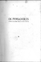 book Os Pensadores - História das Grandes Idéias do Mundo Ocidental - Volume 2