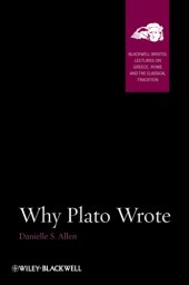 book Why Plato Wrote