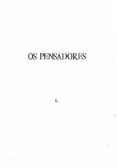 book Os Pensadores - Seleção de Textos