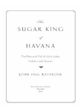 book The Sugar King of Havana