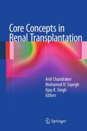 book Core Concepts in Renal Transplantation