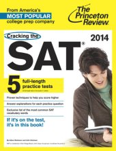 book Cracking the SAT with 5 Practice Tests, 2014 Edition