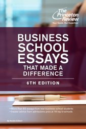 book Business School Essays That Made a Difference