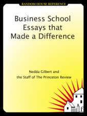 book Business School Essays that Made a Difference