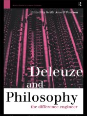 book Deleuze and Philosophy: The Difference Engineer