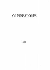 book Os Pensadores 16