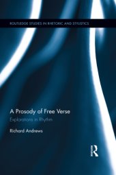 book A prosody of free verse: explorations in rhythm