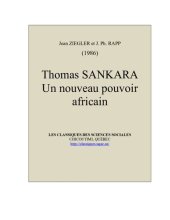 book Thomas Sankara : Un nouveau pouvoir africain