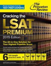 book Cracking the LSAT Premium Edition with 6 Practice Tests, 2015