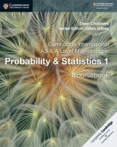 book Cambridge International AS & A Level Mathematics: Probability & Statistics 1 Coursebook (Cambridge Assessment International Education)