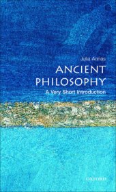 book Ancient philosophy: a very short introduction