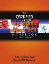 book The certified six sigma black belt handbook