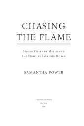 book Chasing the flame: Sergio Vieira de Mello and the fight to save the world