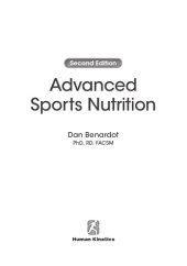 book Advanced sports nutrition