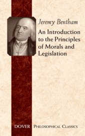 book An Introduction to the Principles of Morals and Legislation