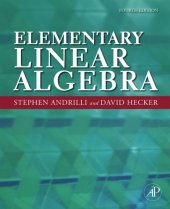 book Elementary linear algebra