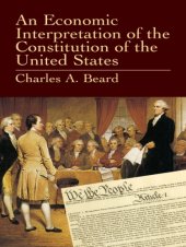 book An Economic Interpretation of the Constitution of the United States