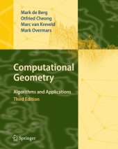 book Computational geometry: algorithms and applications