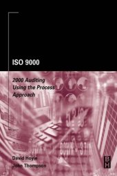 book ISO 9001:2000 [i.e. 9000:2000] auditor questions