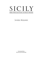 book Sicily: three thousand years of human history