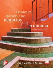 book Estadistica Aplicada a Los Negocios y a la Economia (Spanish Edition)