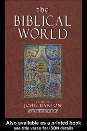 book The Biblical World vol 1