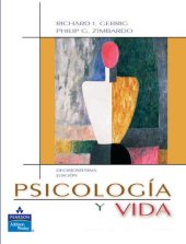 book Psicología y vida