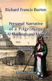 book Personal Narrative of a Pilgrimage to Al-Madinah and Meccah: Volume 2