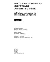 book A pattern language for distributed computing