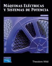 book Máquinas eléctricas y sistemas de potencia