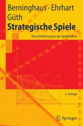 book Strategische Spiele: Eine Einführung in die Spieltheorie