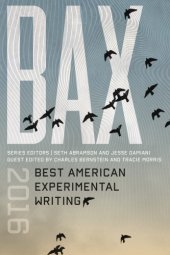 book BAX 2016: best American experimental writing