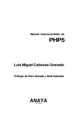 book Manual Imprescindible de PHP5