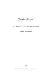 book Charles Burnett: a cinema of symbolic knowledge