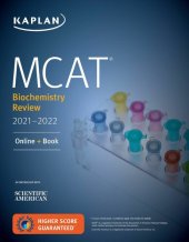 book MCAT Biochemistry Review 2021-2022 (Kaplan Test Prep)