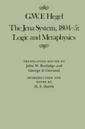 book The Jena System, 1804-5: Logic and Metaphysics