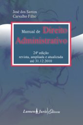 book Manual de Direito Administrativo