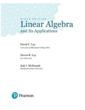 book Linear Algebra and Its Applications (Sixth Edition) - Chapter 10: Finite-State Markov Chains + Appendixes