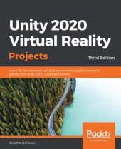 book Unity 2020 Virtual Reality Projects - Third Edition