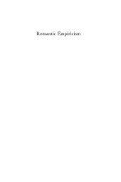 book Romantic Empiricism: Poetics and the Philosophy of Common Sense, 1780-1830