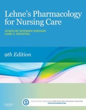 book Lehne's pharmacology for nursing care