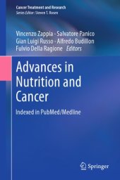 book Advances in Nutrition and Cancer