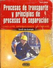 book Procesos de transporte y principios de procesos de separación