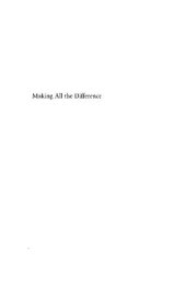 book Making All the Difference: inclusion, exclusion, and american law