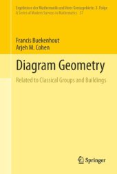 book Diagram geometry: related to classical groups and buildings